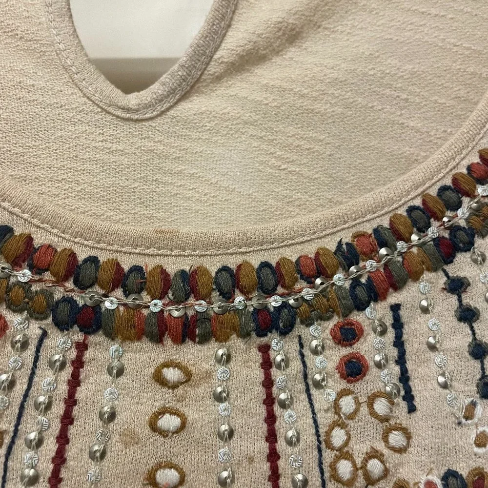 Anthropologie Akemi + Kin Mirabelle Embroidered Top - Picture 4 of 5